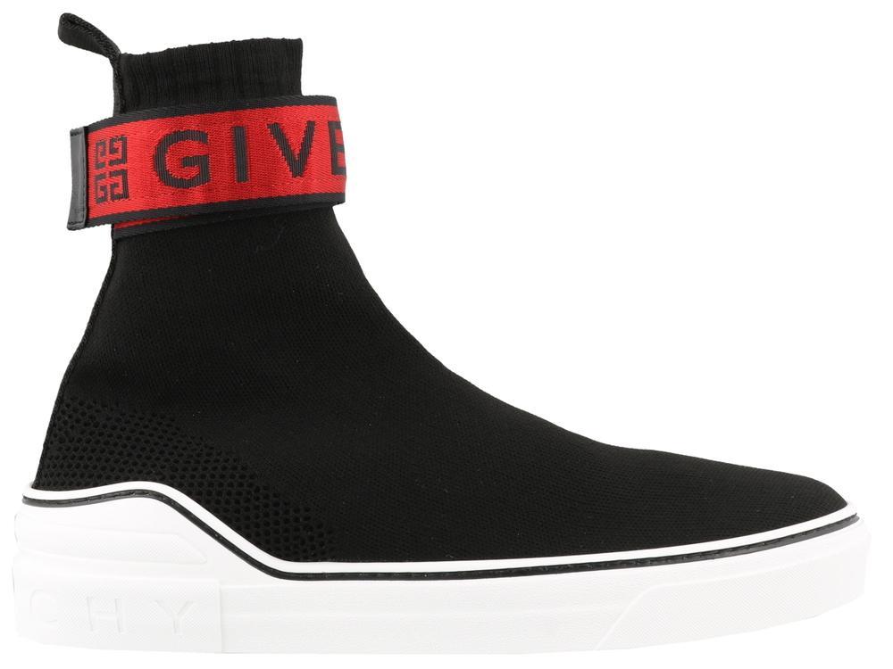 Givenchy George V Knit Sneakers in Black for Men | Lyst
