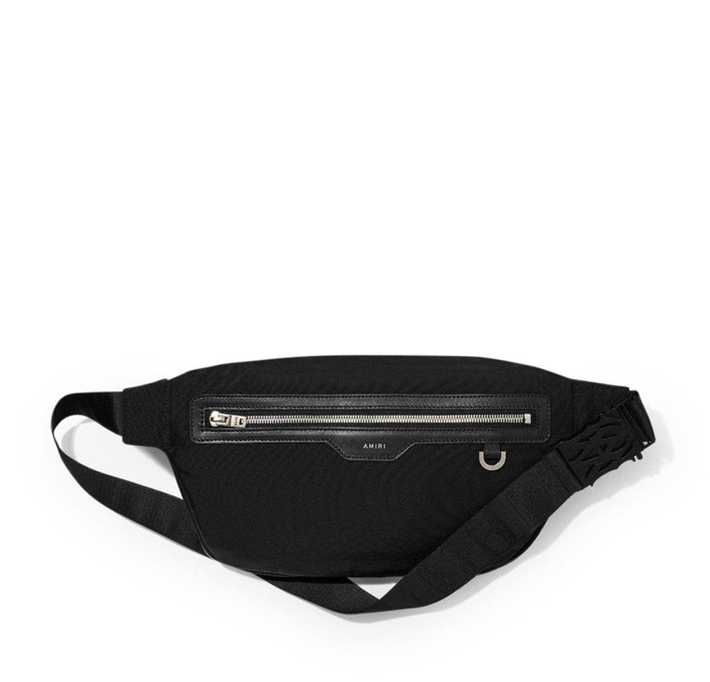 AMIRI - Black belt bag with textured logo AW23MHP002 - buy with Czech  Republic delivery at Symbol
