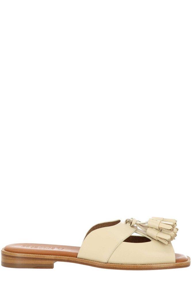 【HEREU】BOQUERIA HEELED Open-Toe Tasseled Sandal BOQUERIA HEELED - Open-Toe Tasseled Sandal – Hereu Studio