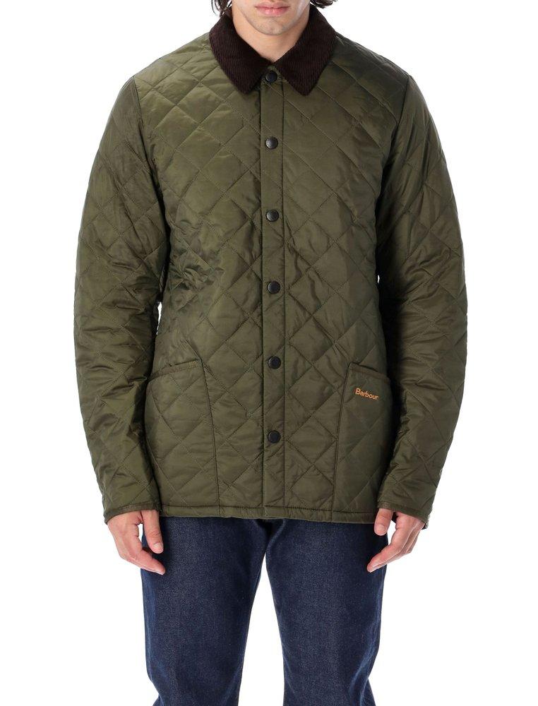 Barbour Heritage Liddesdale Quilted Jacket in Green for Men | Lyst