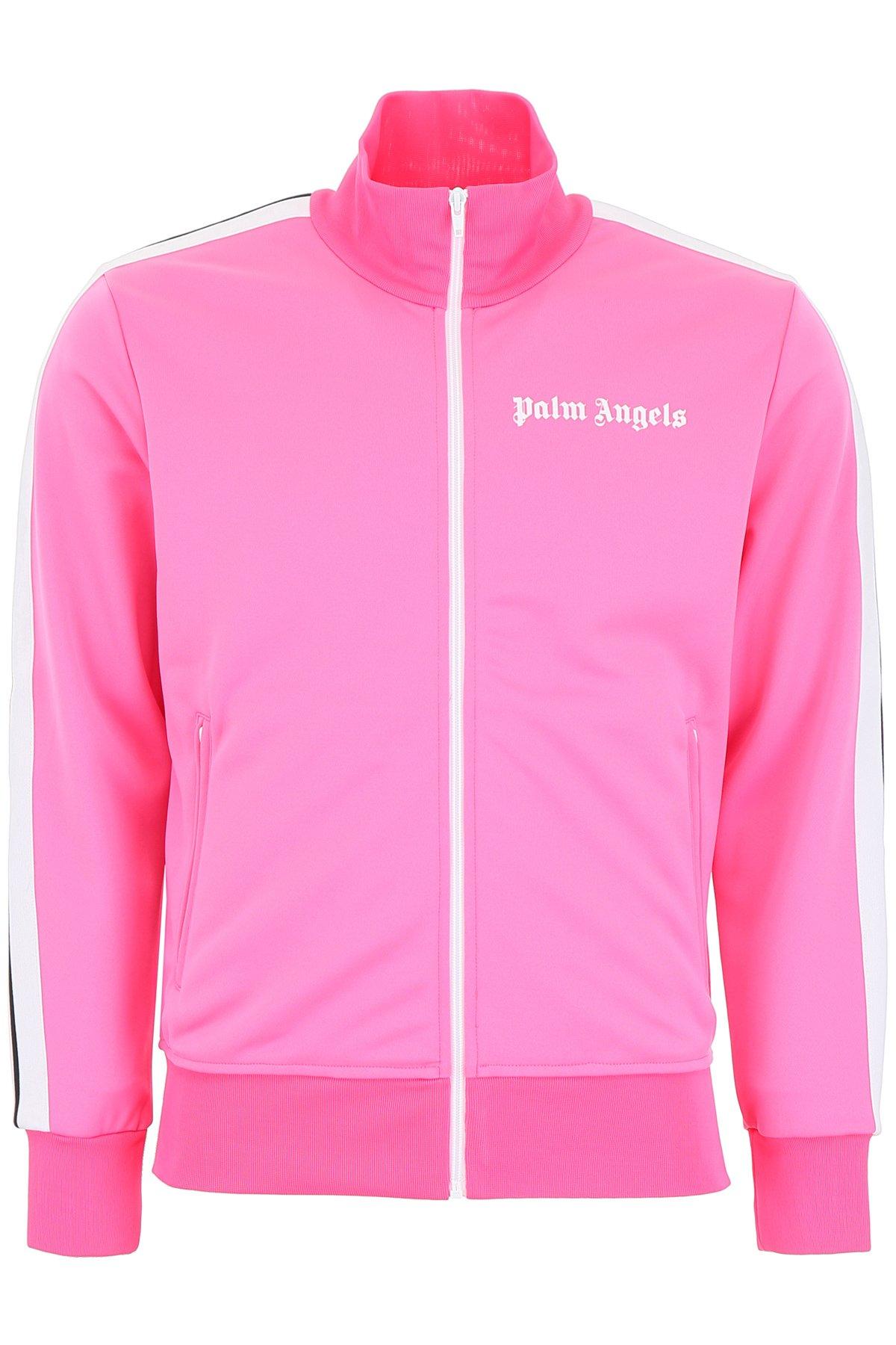 【美品】Palm Angelsトラックジャケットピンク パームエンジェルス Palm Angels トラックジャケット | ピンク | FARFETCH JP