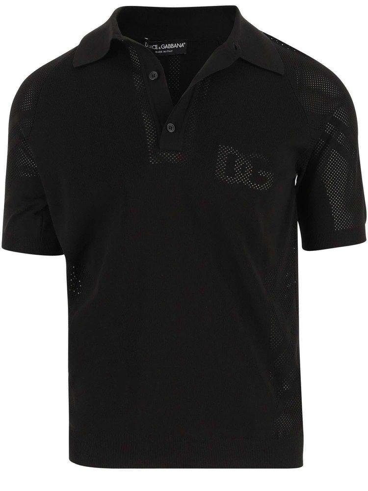 Dolce & Gabbana Polo Shirt in Black for Men | Lyst