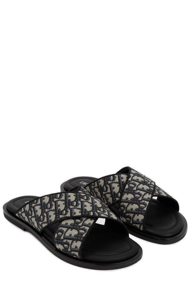 Dior Sandal Shoes in Black for Men | Lyst