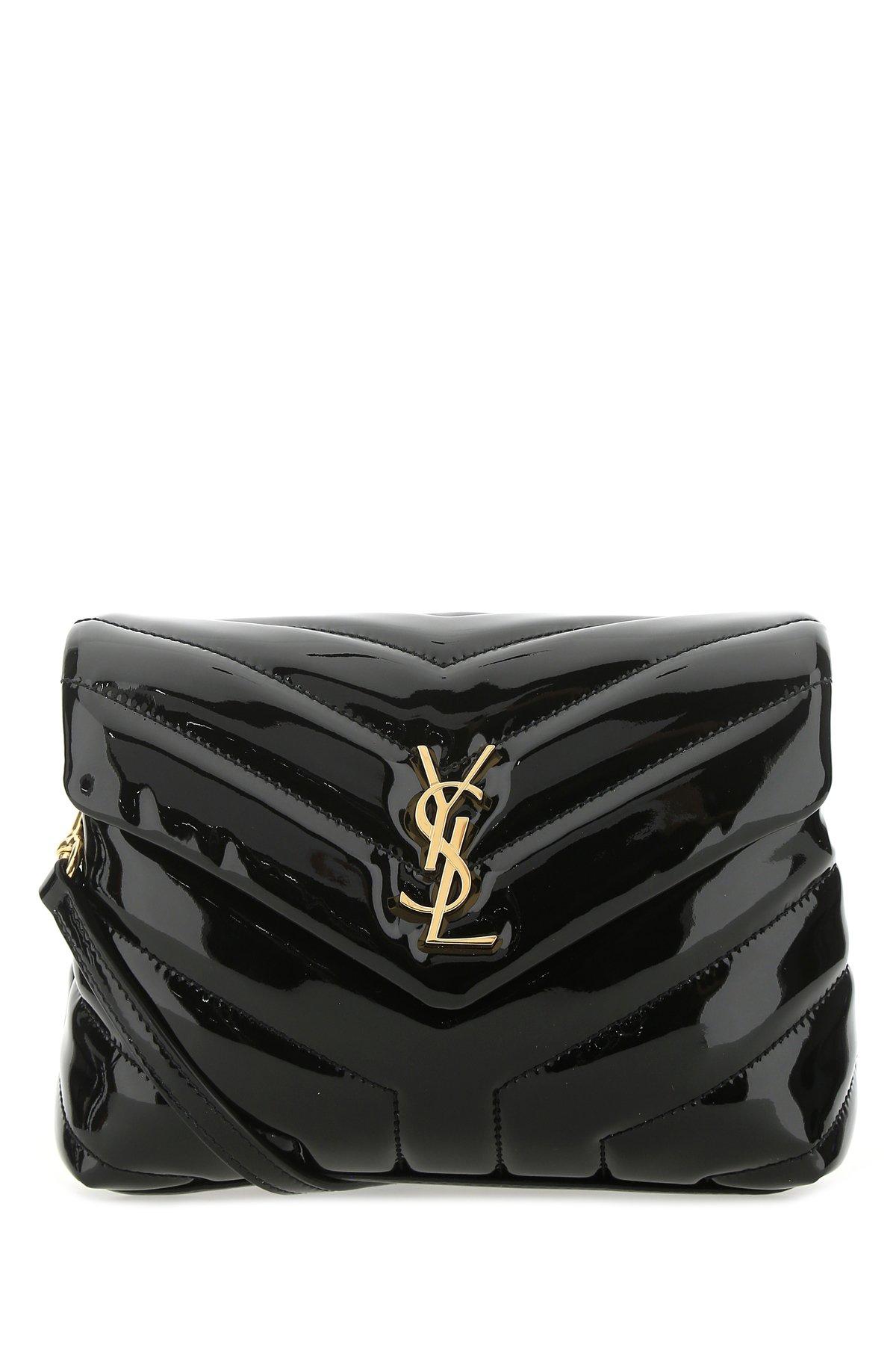 Saint Laurent Leather Women S Smlg in Black - Save 37% | Lyst