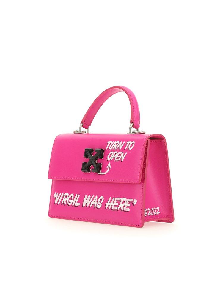 Off-White c/o Virgil Abloh 1.4 Jitney Tote Bag in Pink