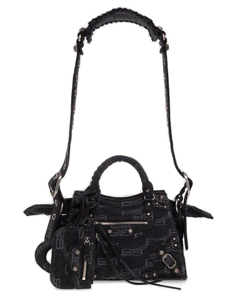 Balenciaga Neo Cagole Xs Shoulder Bag in Black Lyst