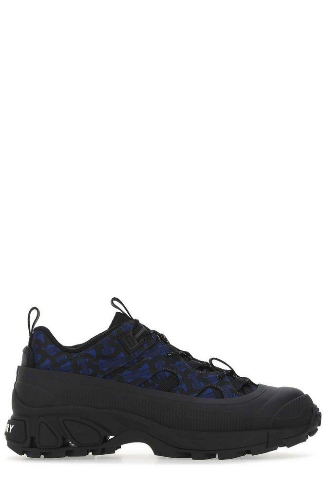 Burberry Arthur Monogram Motif Sneakers in Blue for Men | Lyst