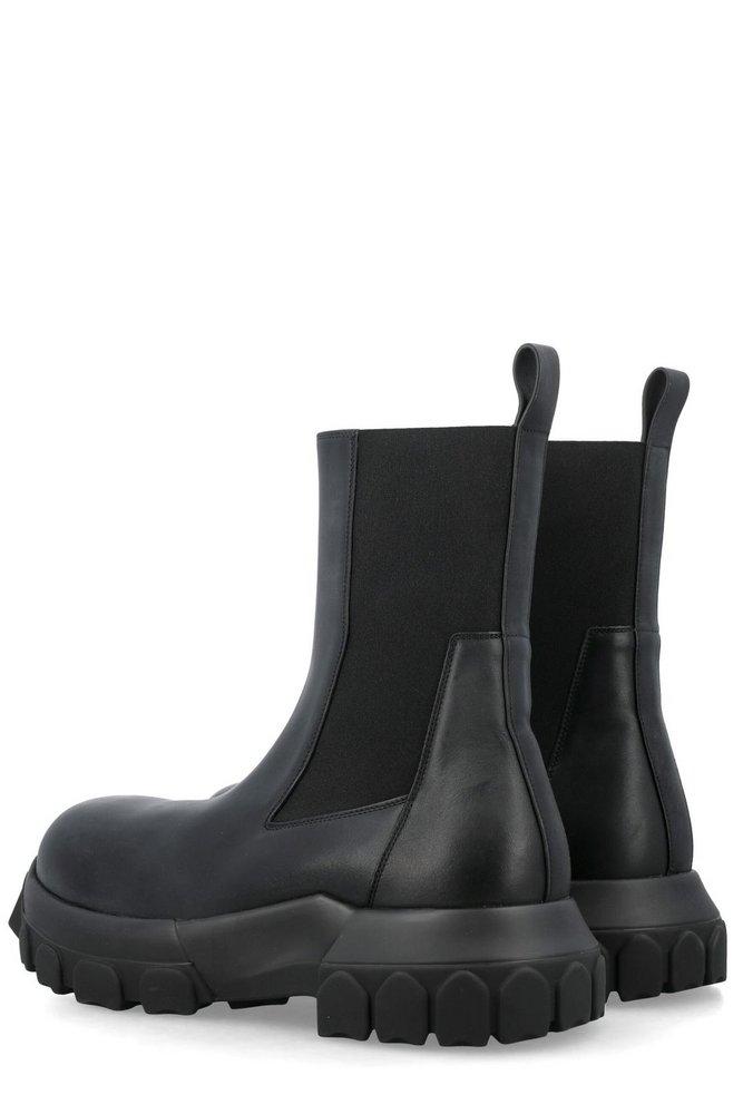 Rick Owens Beatle Bozo Tractor Boots for Men - Up to 35% off