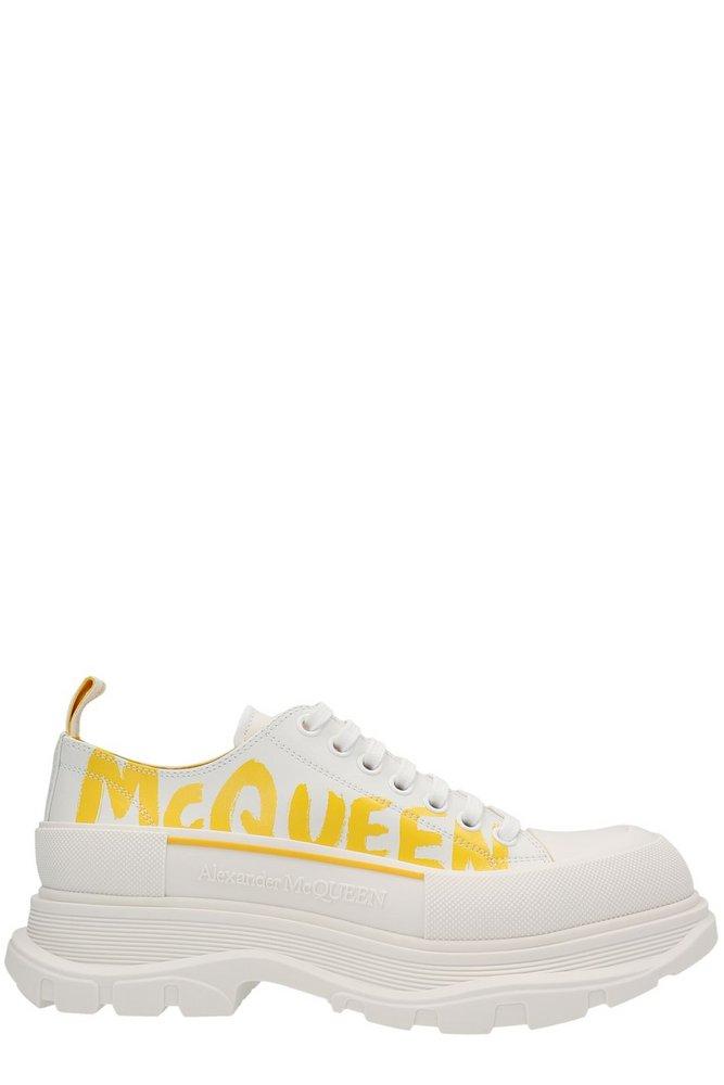 alexander mcqueen tread slick platform sneakers