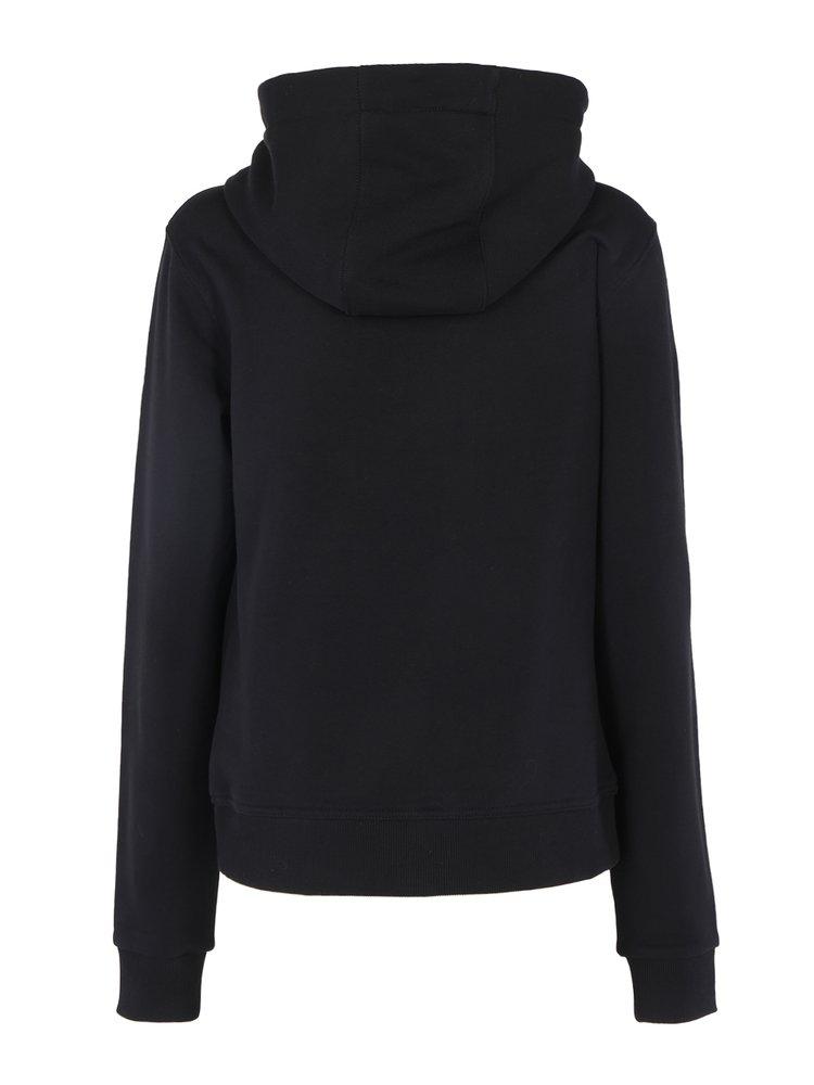 Burberry oversized logo print hoodie cheap