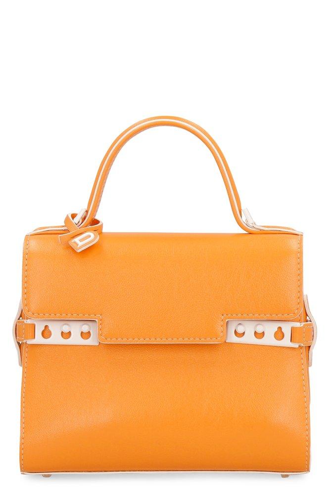 Delvaux Tempete Bag Micro Orange, 名牌, 手袋及銀包- Carousell