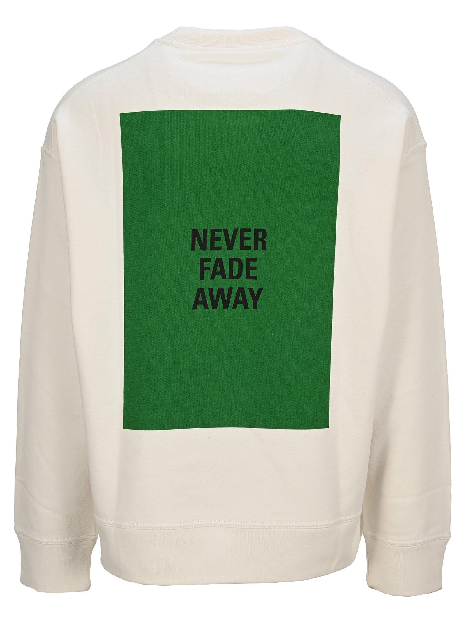 Jil Sander Never Fade Away Jumper in Green for Men | Lyst