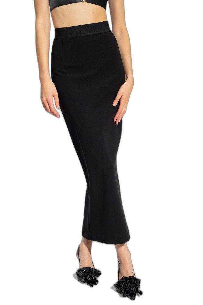 Dolce & Gabbana Pencil Skirt in Black | Lyst
