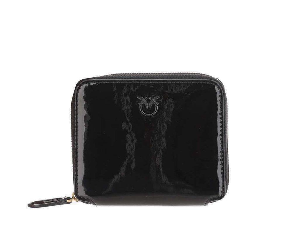 Pinko Zip Around Wallet In Bordeau