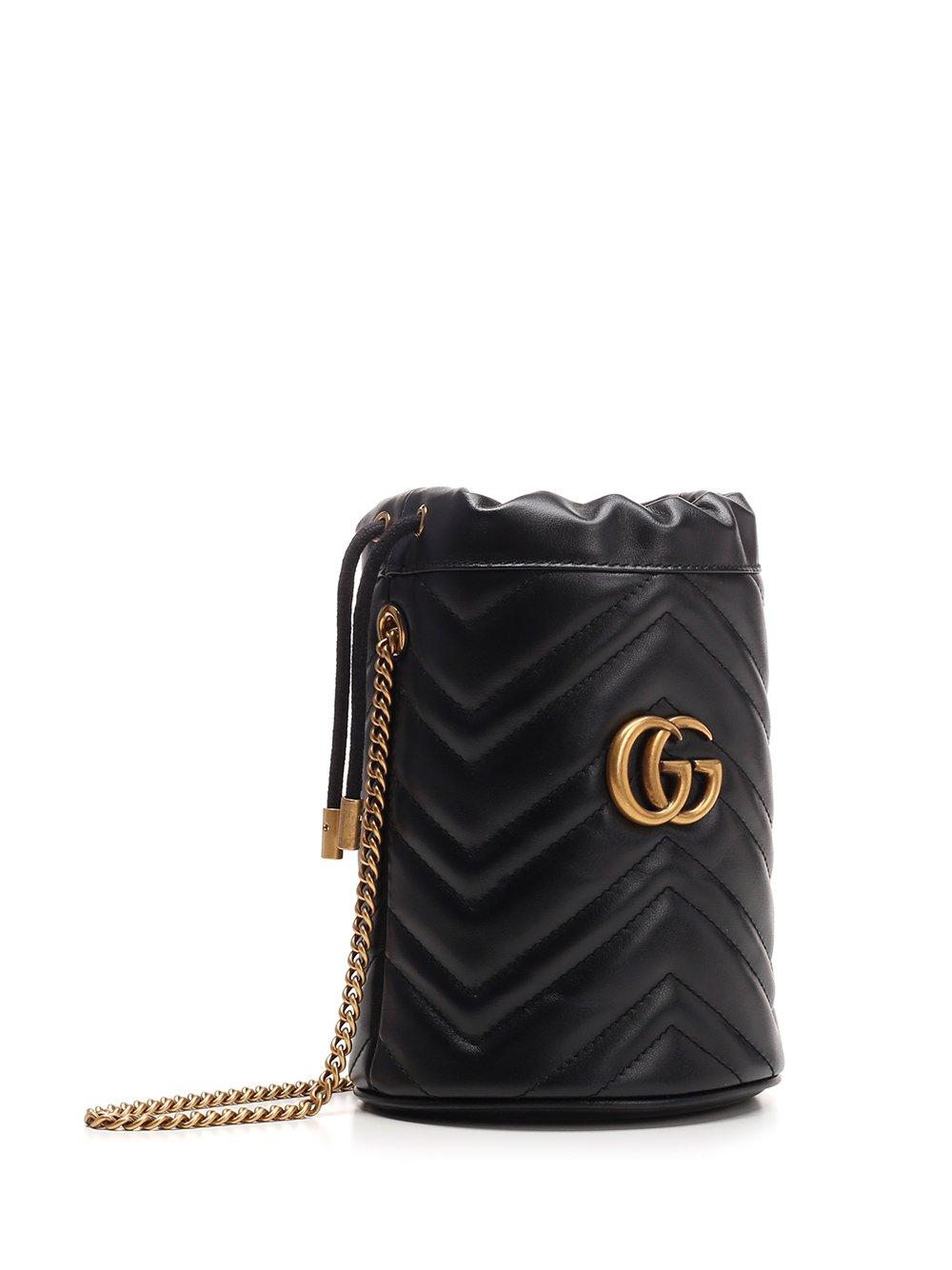mini gg marmont bucket bag