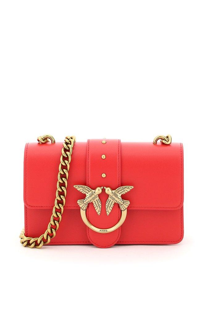 Pinko Love Mini Icon Simply Bag in Red | Lyst