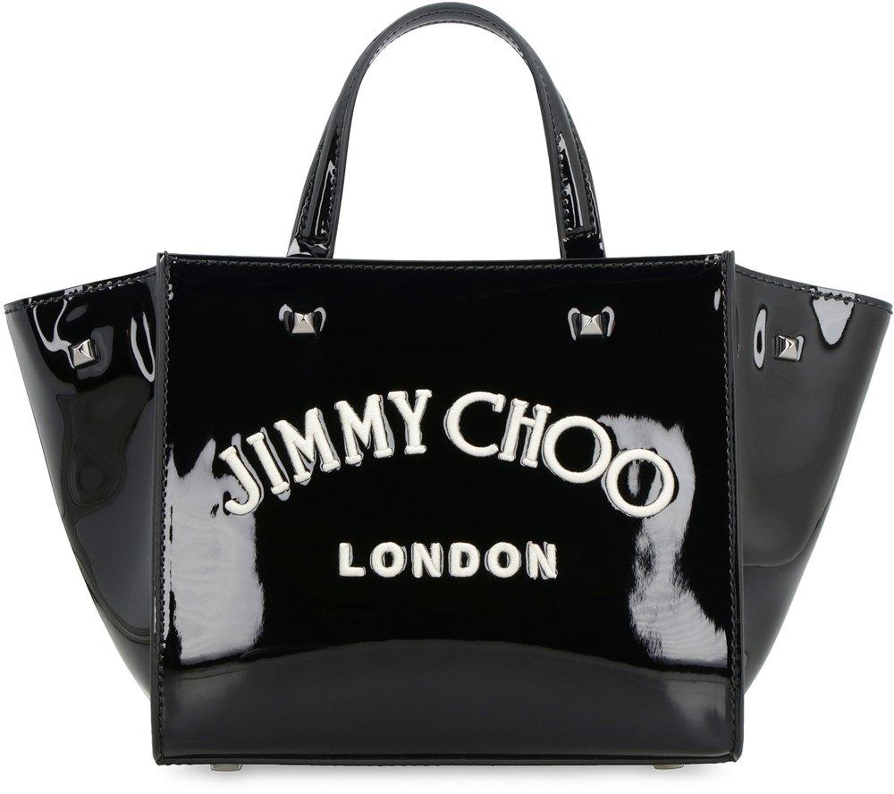 Buy Jimmy Choo Varenne JC Monogrammed Leather Crossbody Bag | Black Color  Women | AJIO LUXE