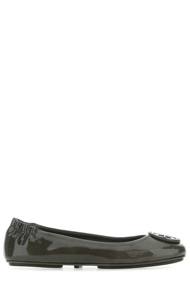 Tory Burch Minnie Travel Ballet Flats in Black Lyst