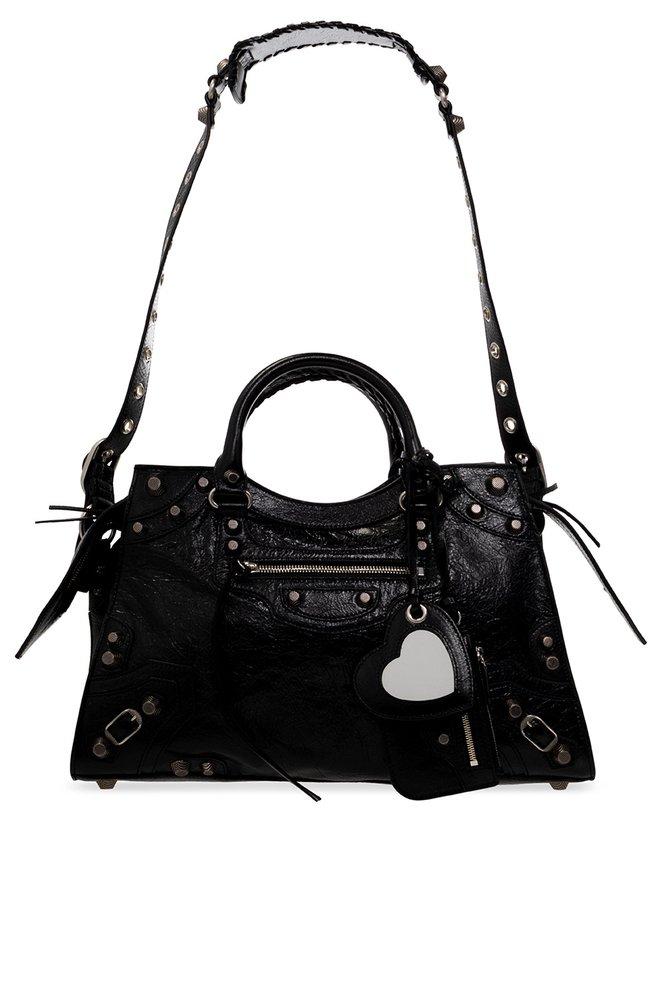 Balenciaga Neo Cagole City Handbag in Black | Lyst