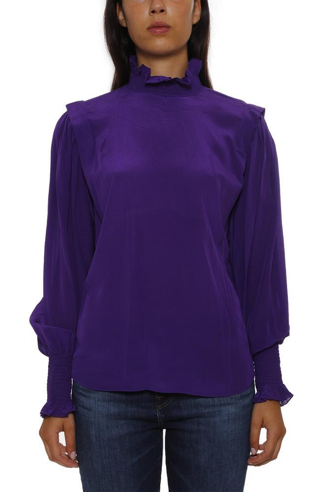isabel marant etoile violette blouse