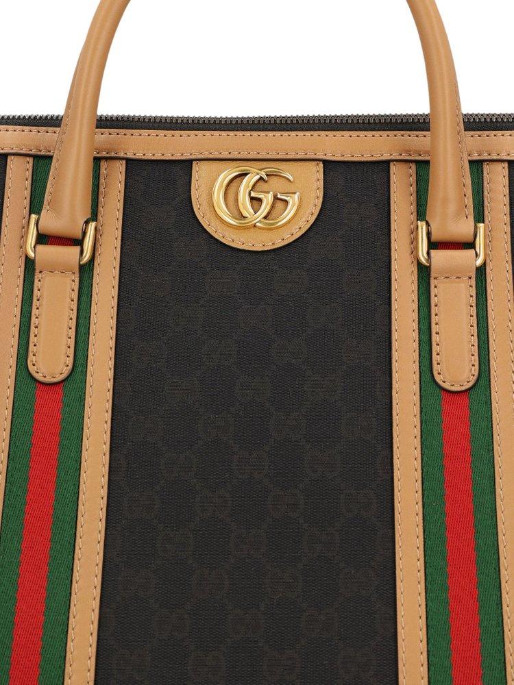 Gucci Large Double G Duffle Bag - Black