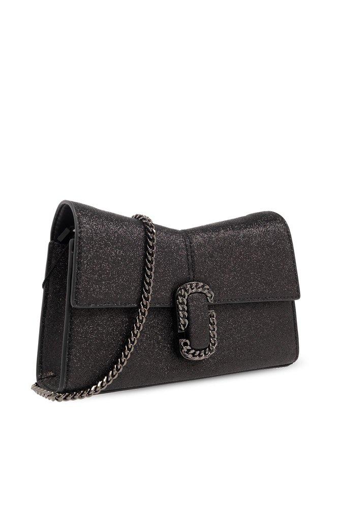 Marc Jacobs 'the St. Marc' Wallet With Chain, in Black | Lyst