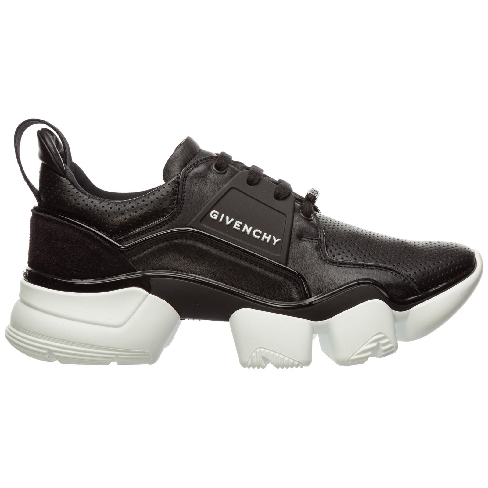 Givenchy Men's Shoes Leather Trainers Sneakers Jaw in Black for Men | Lyst