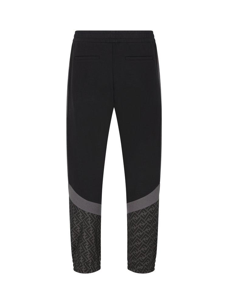 Buy Fendi Ff-jacquard Cotton-blend Jersey Track Pants - White At 30% Off |  Editorialist