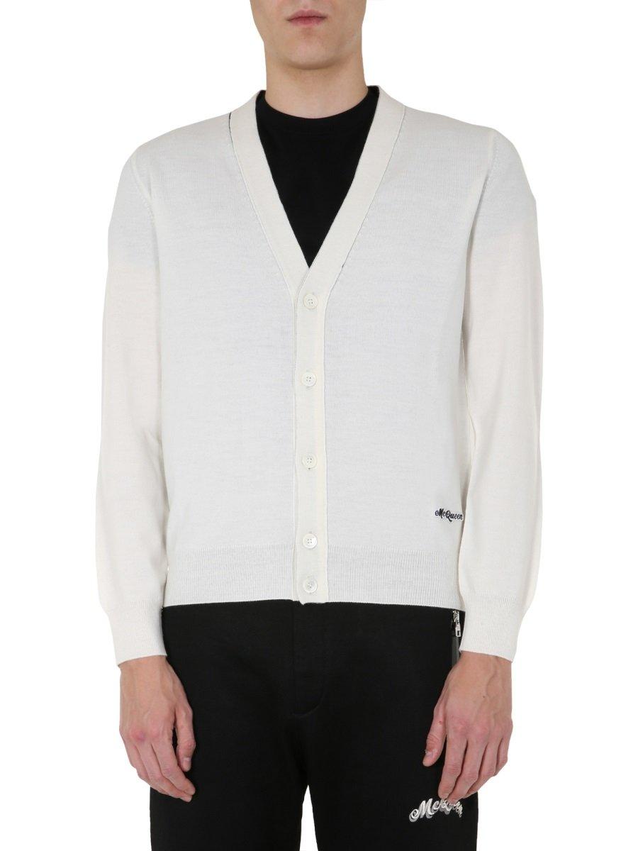 alexander mcqueen mens cardigan