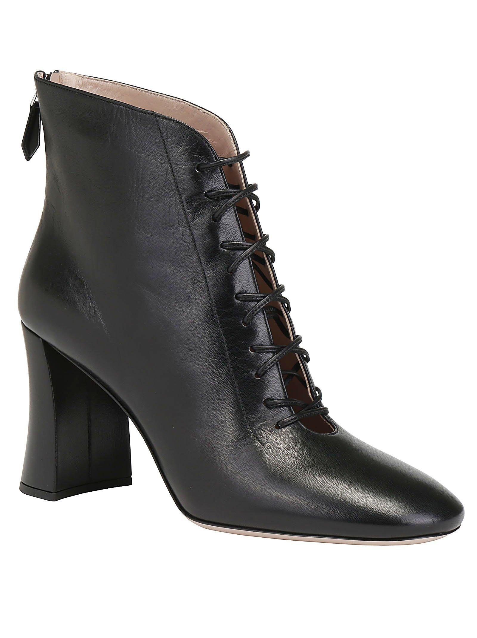 miu miu lace up ankle boots