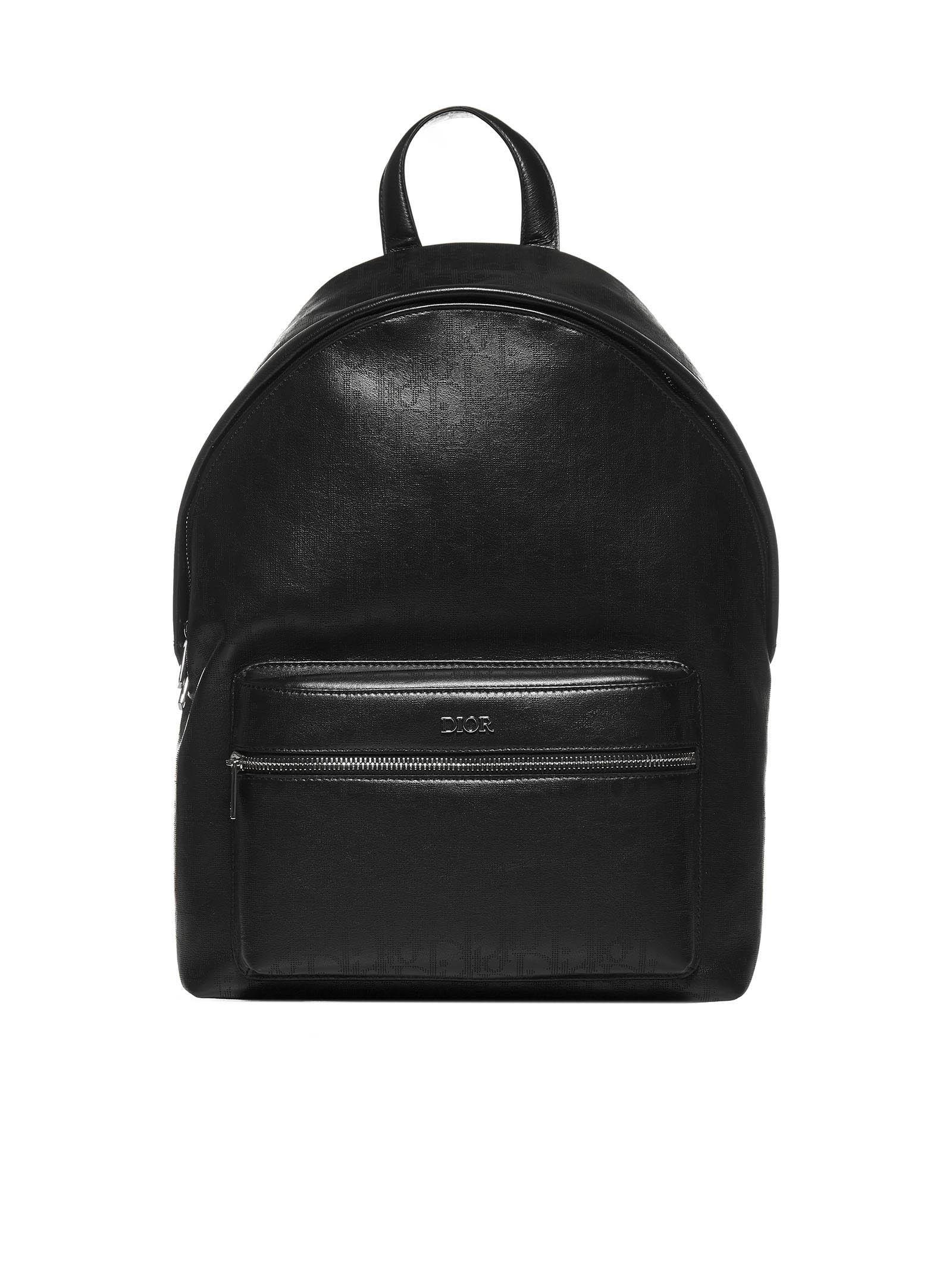 Dior Rider Oblique Galaxy Backpack in Black for Men