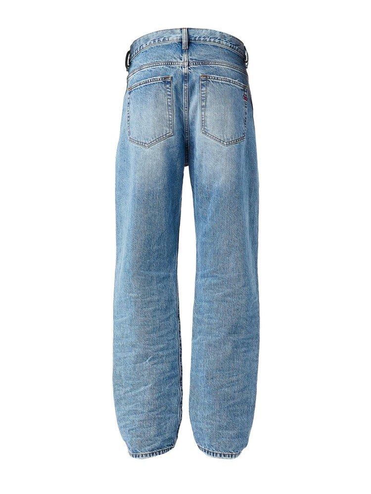 DIESEL 2020 D-viker Straight Leg Denim Jeans in Blue for Men | Lyst