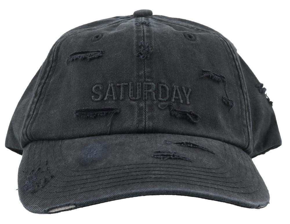 Vetements Saturday Embroidered Baseball Cap in Gray for Men | Lyst