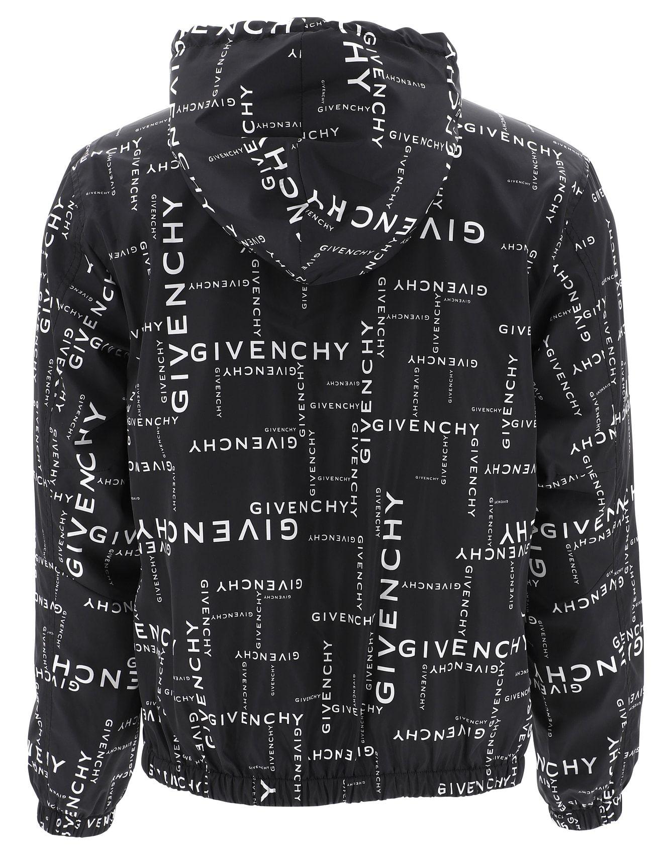 Givenchy Logo Print Lightweight Jacket Fw19 in Black for Men - Lyst