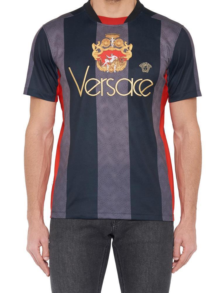 مسبقا منافس اشعر بالسوء versace striped football shirt - porcovision.com