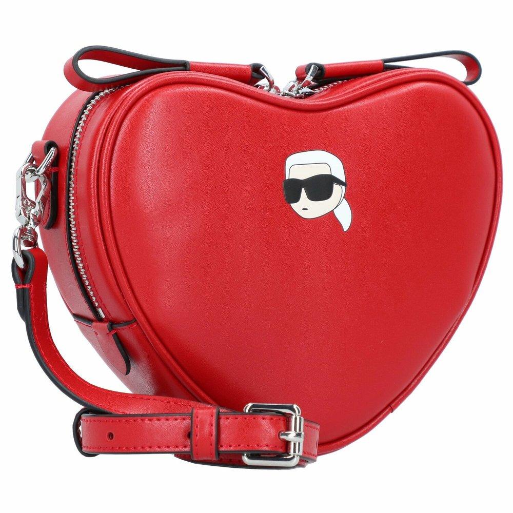 Karl Lagerfeld Valentine Heart Bag in Red | Lyst