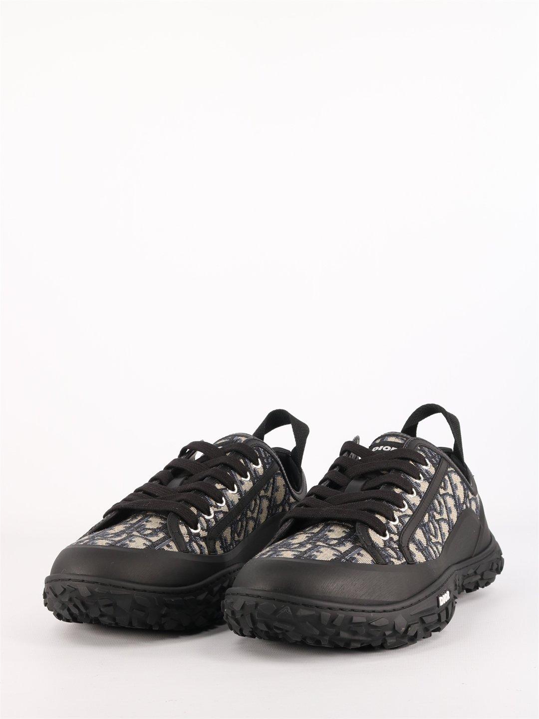 Dior oblique sneakers black cheap