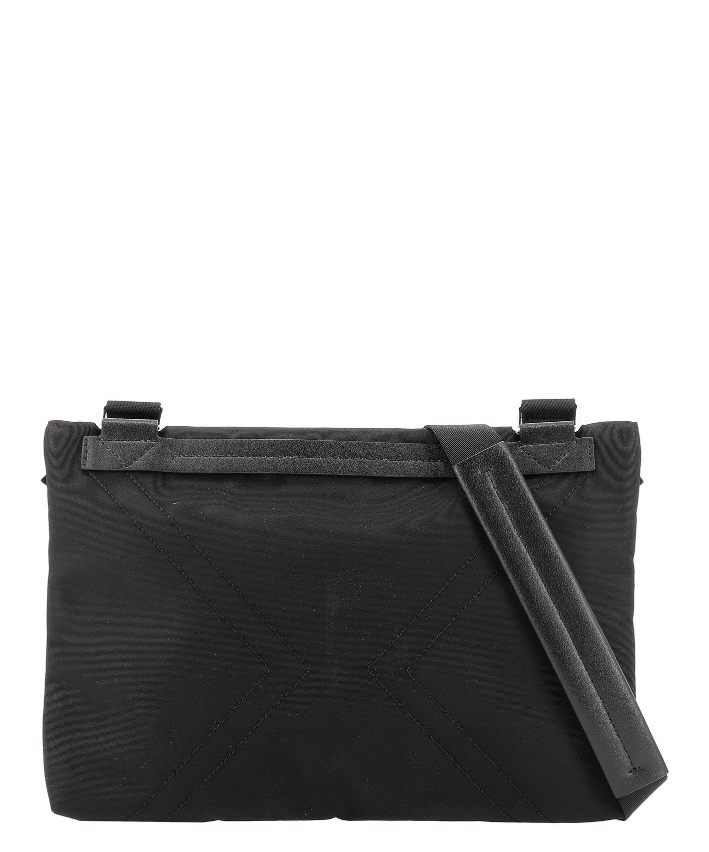 Givenchy Synthetic Logo Patch Shoulder Bag in Black for Men Lyst