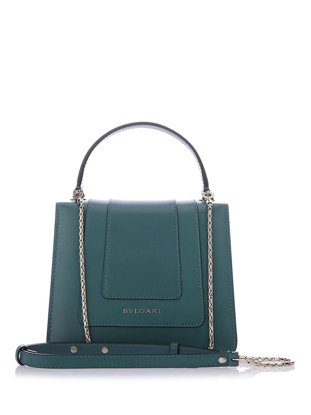 bvlgari serpenti green bag