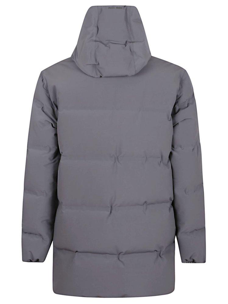 Herno Padded Parka in Gray for Men | Lyst