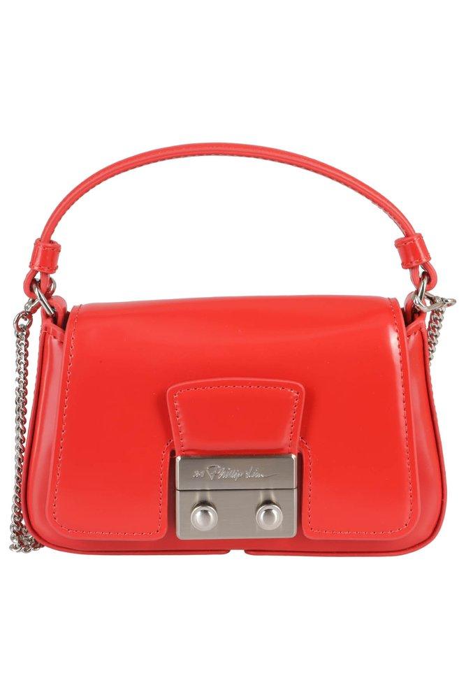 3.1 Phillip Lim Pashli Micro Chained Crossbody Bag in Red | Lyst