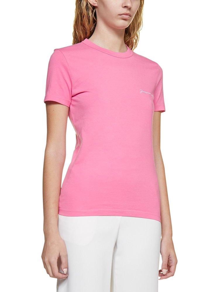 Jacquemus Synthetic T-shirt in Pink Womens Tops Jacquemus Tops 