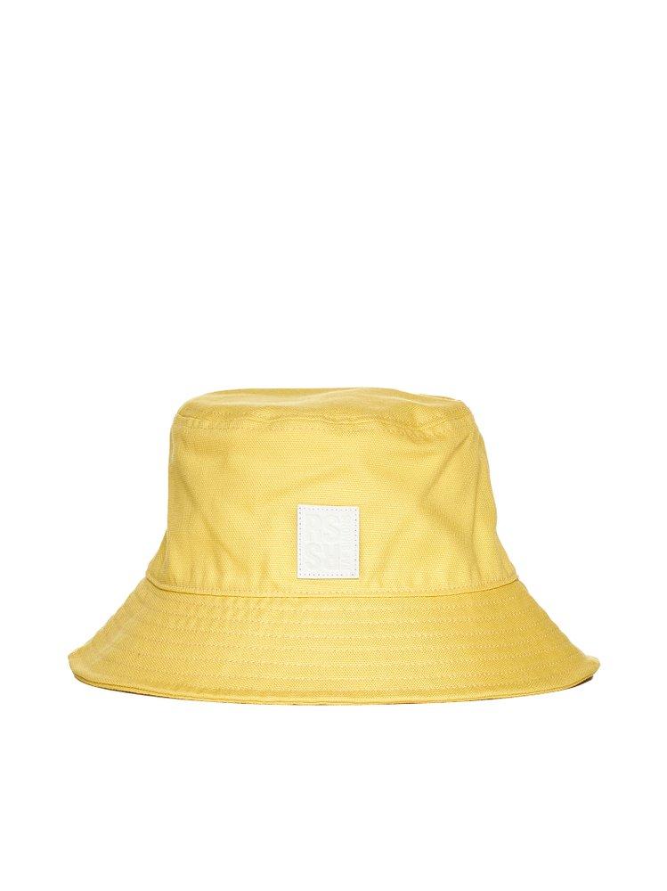 Raf Simons Logo-patch Cotton Bucket Hat in Yellow for Men | Lyst Australia