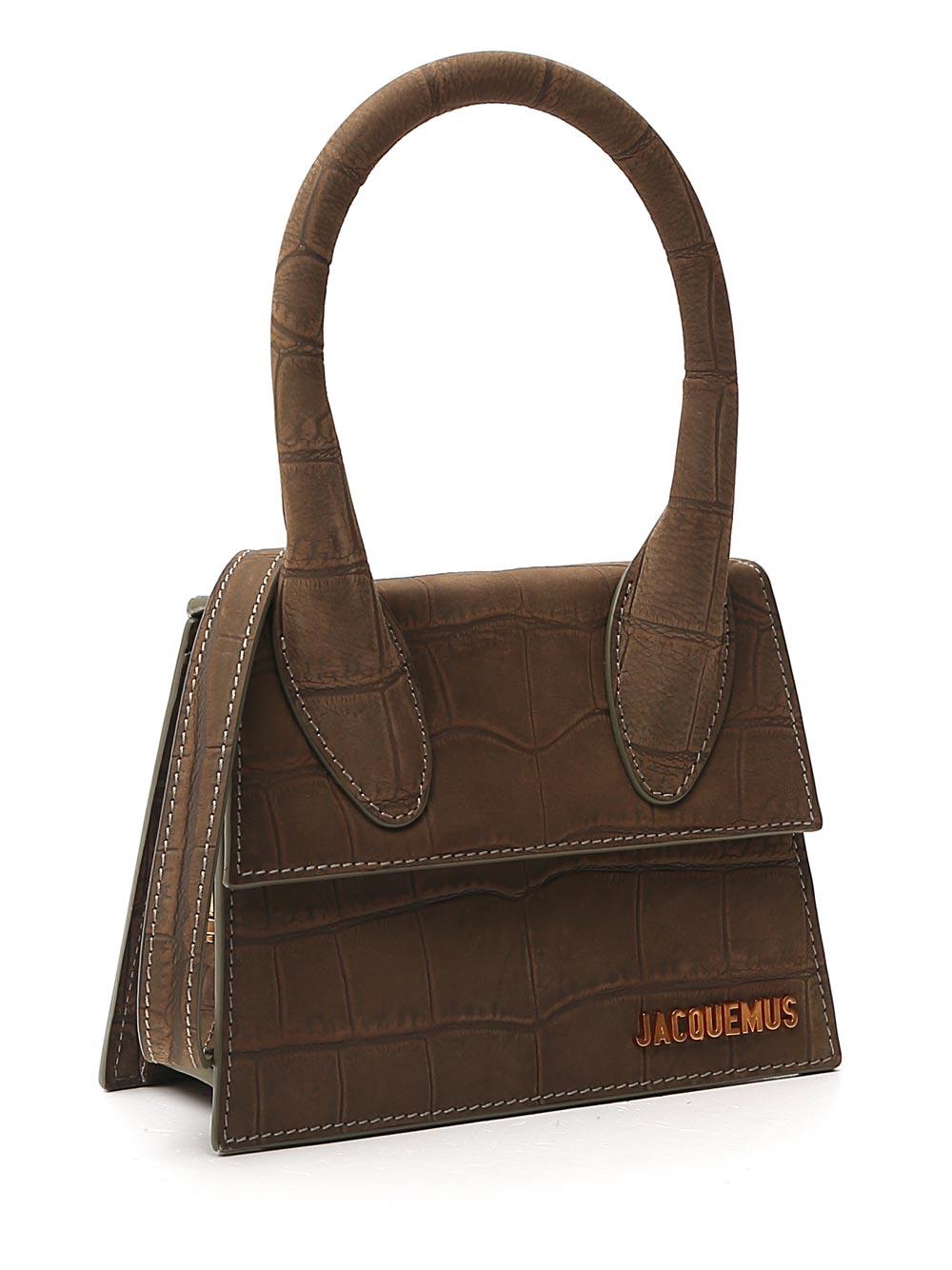 Jacquemus Le Chiquito Moyen Crossbody Bag in Brown | Lyst