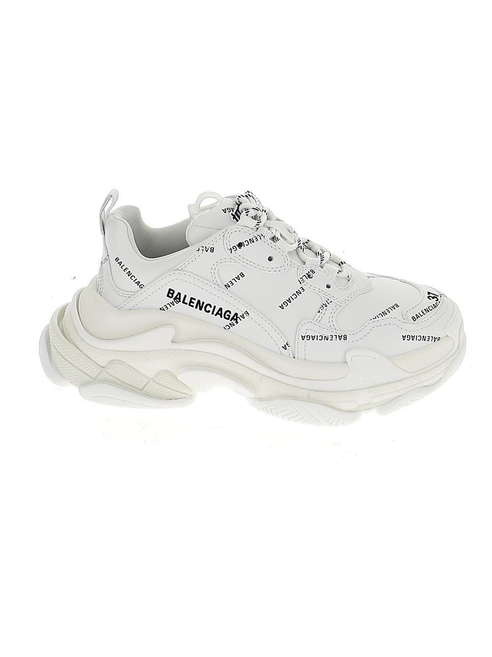 Balenciaga Synthetic Triple S Sneakers in White - Save 13% - Lyst