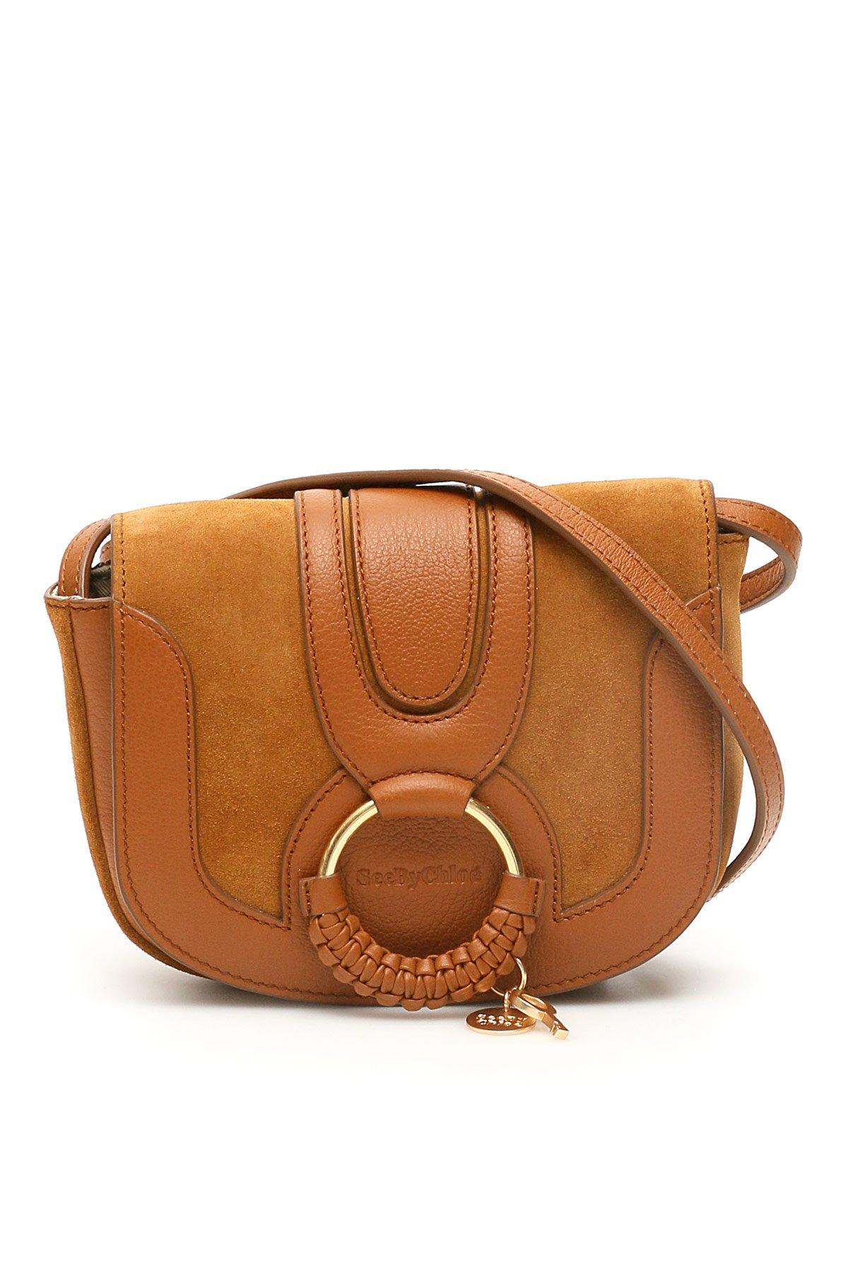See By Chloé Leather Hana Mini Crossbody Bag in Brown - Lyst