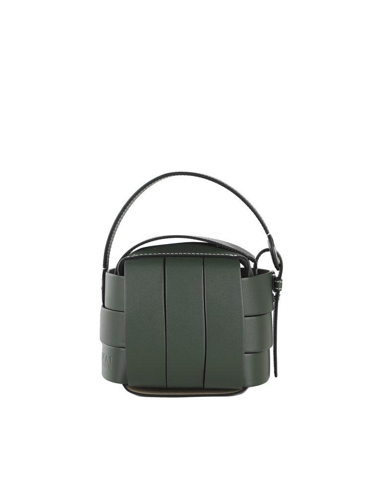 JW Anderson Leather Knot Top Handle Bag in Green (Black) Lyst