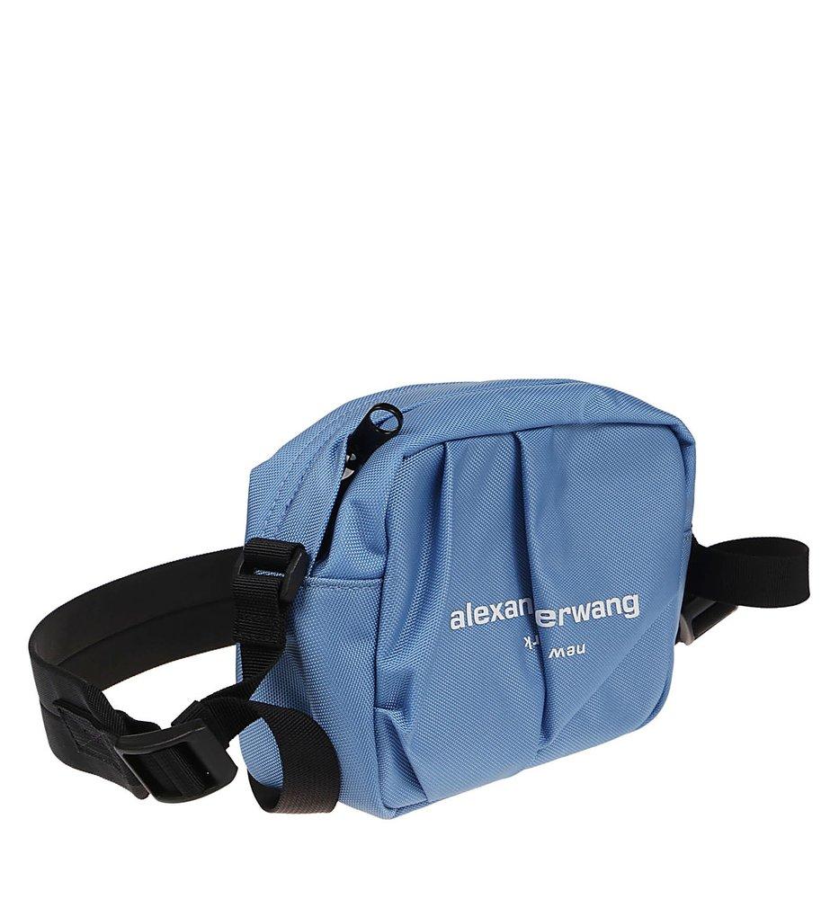 Alexander Wang Wangsport Logo Printed Camera Bag in Blue | Lyst