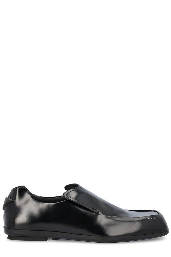 Prada Razor Square Toe Loafers in Black for Men Lyst UK