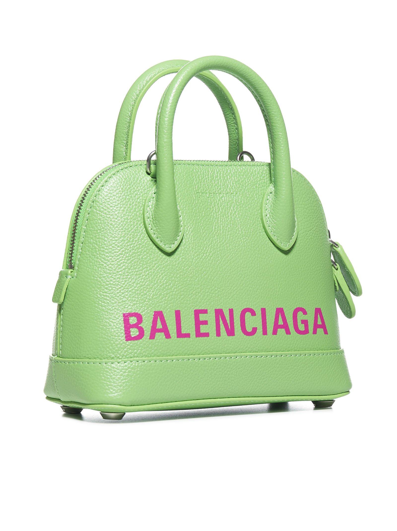 Balenciaga Graffiti Ville Bag Leather XXS Black 1819714